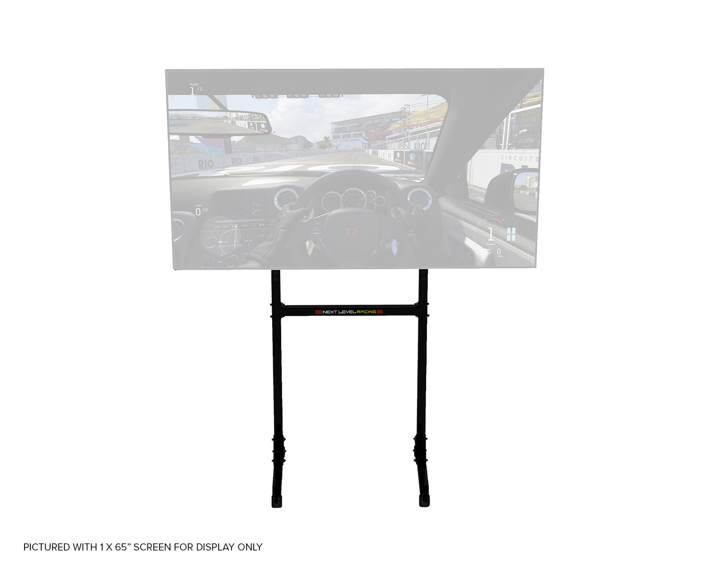 Free Standing Single Monitor Stand