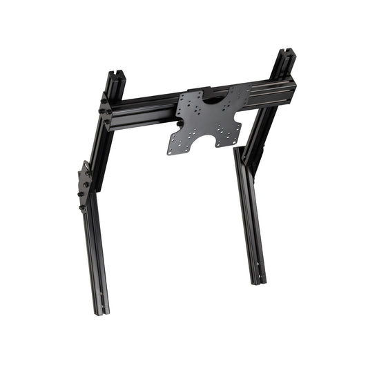 Elite Free Standing Monitor Stand Quad Add-on - Black Edition