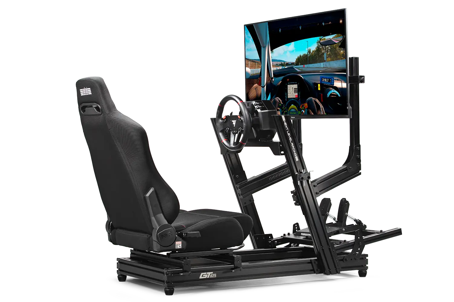 GTElite Lite Simulator Bundle - Wheel Plate Edition – Next Level Racing ...